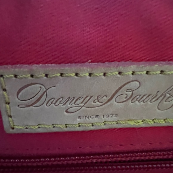 Dooney & Bourke Orange Patent Leather satchel! - Picture 8 of 9